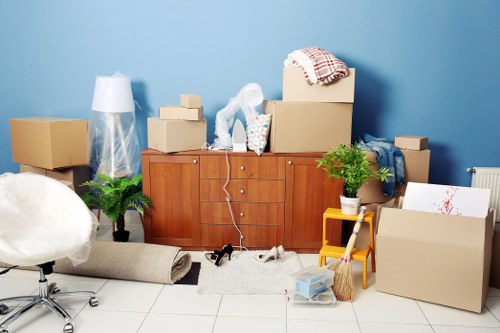 Secure payment screen for Removals Belsizepark services