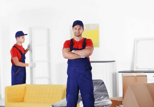 Commercial and residential removals van service in Belsizepark