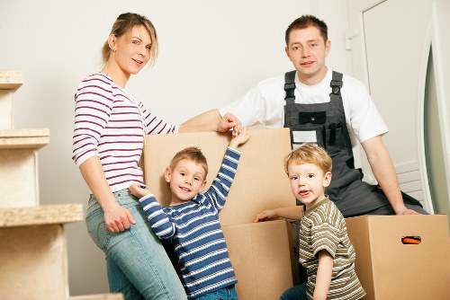 Preparing staff and desks for an office move in Belsizepark