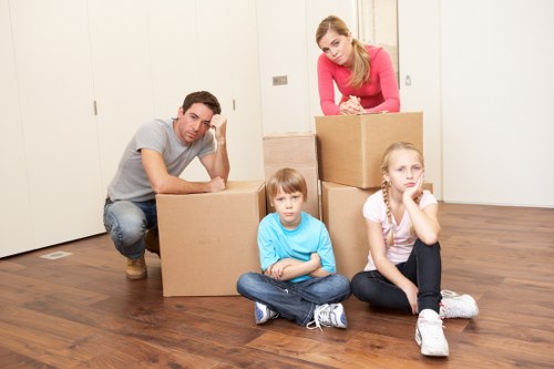 Careful moving assistance for flats and apartments in Belsize Park